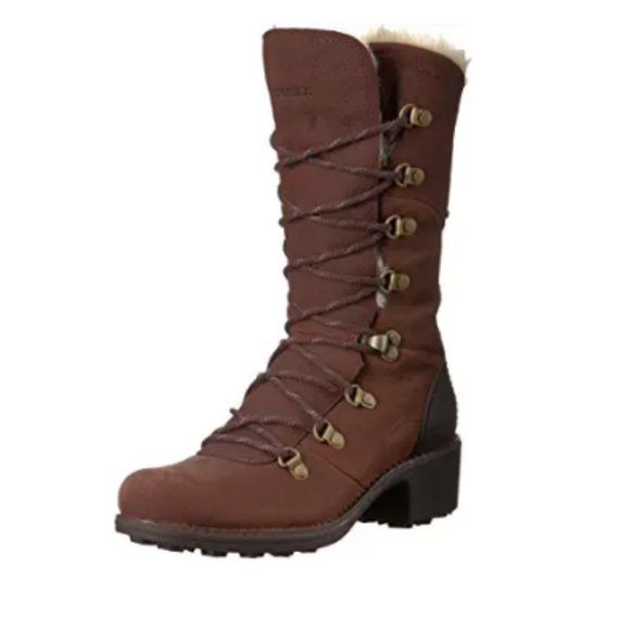 Merrell Shoes - Merrell Chateau Tall Lace Polar Waterproof Boot
